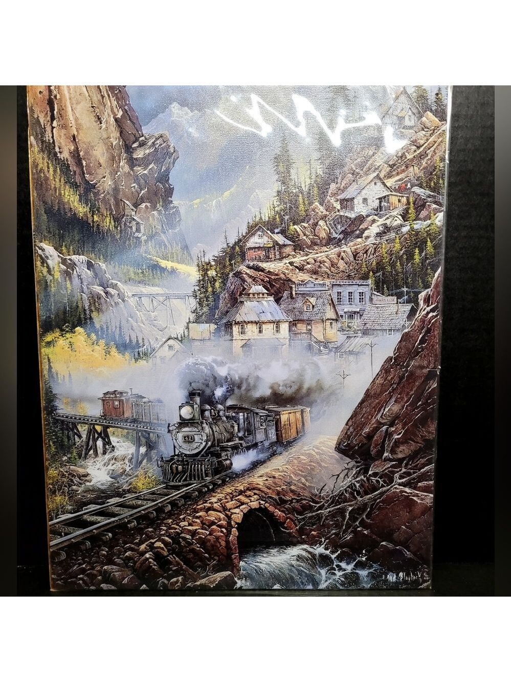 Ted Blaylock Moutain Tin Sign